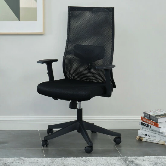 Coupon ✔️ Furniture Of America Tane Contemporary Height Adjustable Desk Chair White - Large 🎉 - Image 2