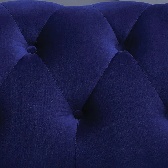 Best deal 🌟 Furniture Of America Resserie Glam Fabric Button Tufted Chair Grey 🥰 - Image 8