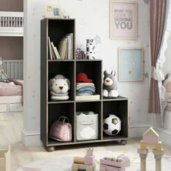 Brand new ⌛ Furniture Of America Seas Contemporary 6-shelf Display Cabinet Cappuccino 🤩