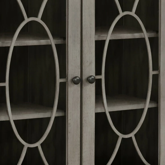 Cheap 😍 Furniture Of America Thurmin Grey 32-inch 3-shelf Hallway Cabinet 🔥 - Image 4