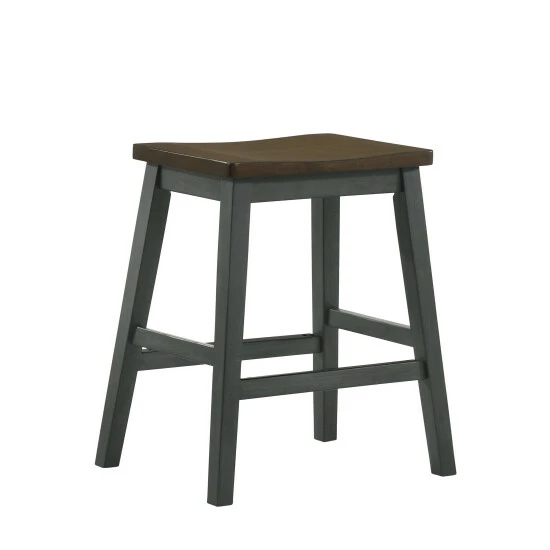 Hot Sale 😍 Furniture Of America Hunter Oak Country 5-Piece Counter Height Pub Set Sea White 🤩 - Image 8