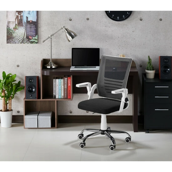 Buy ❤️ Furniture Of America Moss White Height Adjustable Desk Chair 🧨 - Image 2