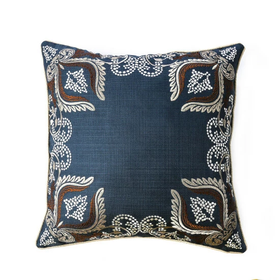 New π― Furniture Of America Mees Contemporary Blue Throw Pillows Set Of 2 π