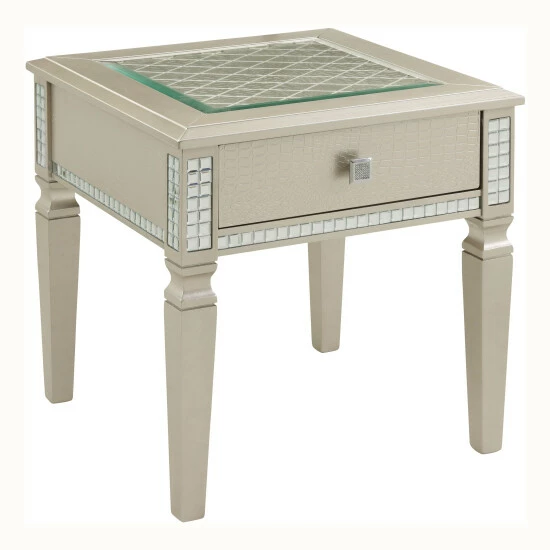 Best Pirce ✨ Furniture Of America Jaegersmorr Silver 3-piece 48-inch Accent Table Set 😉 - Image 3