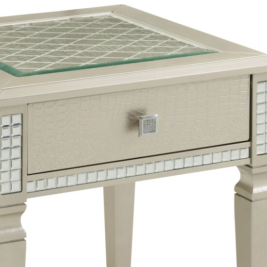 Best Pirce ✨ Furniture Of America Jaegersmorr Silver 3-piece 48-inch Accent Table Set 😉 - Image 5