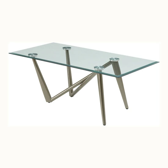 New 🔔 Furniture Of America Oddsam Champagne 3-piece 48-inch Accent Table Set 🌟 - Image 2