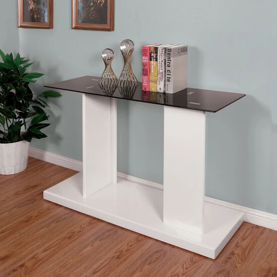 Coupon 🧨 Furniture Of America Demoline Glass Top 3-piece Coffee Table Set White ✨ - Image 8