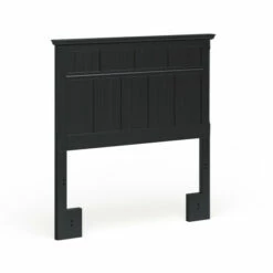Wholesale 🎉 Furniture Of America Tisc Cottage Black Twin Solid Wood Headboard 😉
