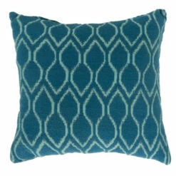 Best Sale 🔥 Furniture Of America Brue Contemporary Fabric Throw Pillows Set Of 2 Blue 🎉