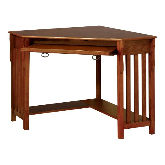 Best reviews of 🌟 Furniture Of America Cruff Cottage Oak 32-inch 1-drawer Computer Desk 😍 - Image 2