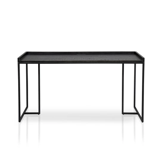 Discount 🌟 Furniture Of America Magnus Industrial 59-inch Computer Desk With USBs Black 🎉 - Image 6