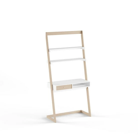 Hot Sale 😀 Furniture Of America Tali Contemporary 2-tone 32-inch Computer Desk Black/distressed Grey ⭐ - Image 5