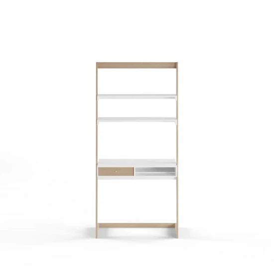 Hot Sale 😀 Furniture Of America Tali Contemporary 2-tone 32-inch Computer Desk Black/distressed Grey ⭐ - Image 6