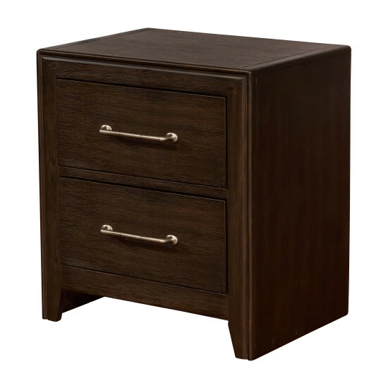 Flash Sale 🌟 Furniture Of America Yra Walnut 3-piece Bedroom Set With 2 Nightstands 🔥 - Image 5
