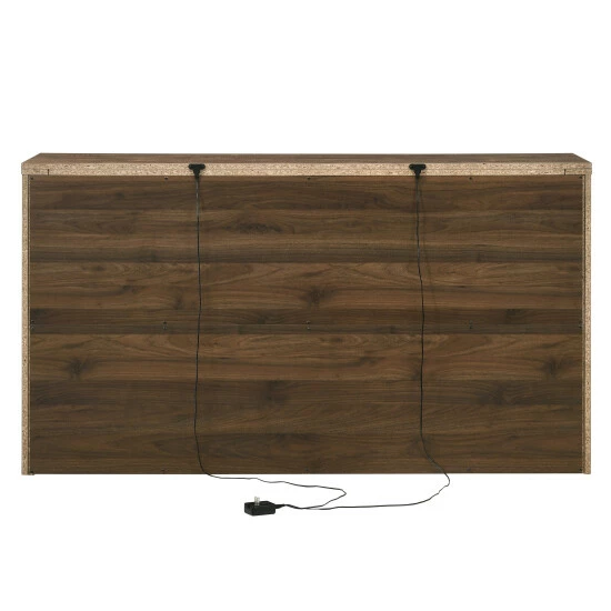 Buy ⭐ Furniture Of America Greer Walnut 6-Drawer 👗 Dresser With USB Ports ⭐ - Image 8