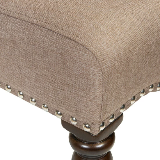 Deals π₯ Furniture Of America Ketz Traditional Taupe Dining Chairs (Set Of 2) β - Image 7