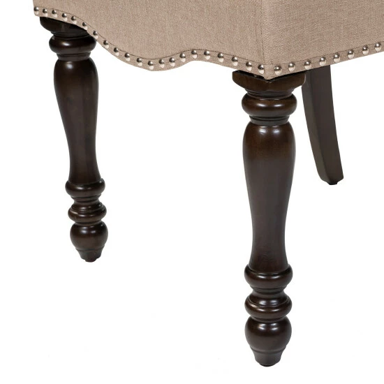 Deals π₯ Furniture Of America Ketz Traditional Taupe Dining Chairs (Set Of 2) β - Image 8