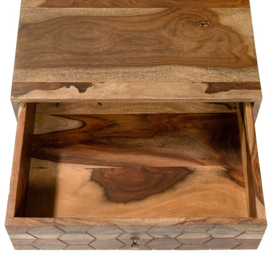 Discount ⌛ Furniture Of America Oli Mid-Century Modern Solid Wood Nightstand 😀 - Image 8