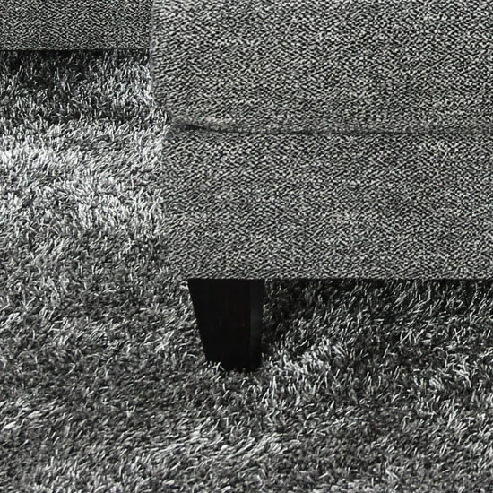 Budget β Furniture Of America Lauf Farmhouse Grey Chenille Cocktail Ottoman π - Image 3