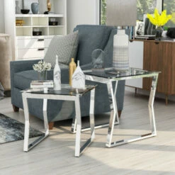 Cheap π Furniture Of America Morfell Contemporary 20-inch Nesting Tables Gold π€©