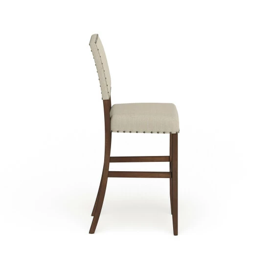 Flash Sale π― Furniture Of America Tays Contemporary Brown Fabric Bar Chairs (Set Of 2) 𧨠- Image 6