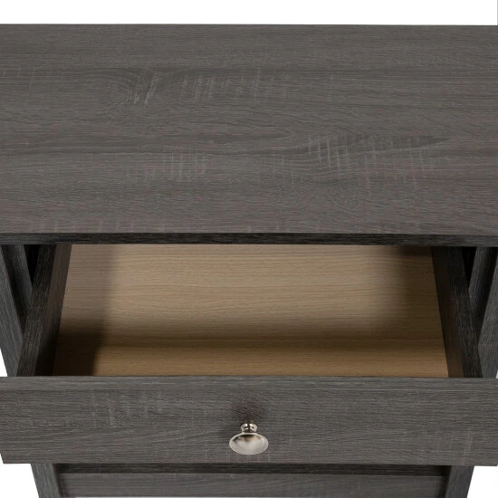 Hot Sale ⭐ Furniture Of America Aranda Rustic Grey 21-inch 1-shelf Side Table 🔔 - Image 5