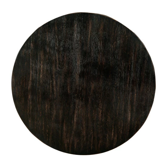 Outlet ๐ Furniture Of America Nela Black 22-inch Solid Wood 1-shelf Side Table ๐ฅ - Image 2