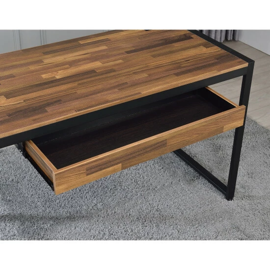 Best reviews of 🥰 Furniture Of America Industrial 50-inch Computer Desk With USB Ports 🔔 - Image 4