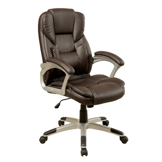 Brand new ✔️ Furniture Of America Nel Brown Height Adjustable Desk Chair 👏 - Image 2