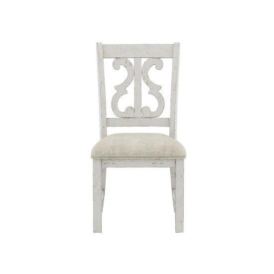 Best reviews of 🛒 Furniture Of America Sylmer Farmhouse Wood Side Chairs (Set Of 2) White 🎉 - Image 5