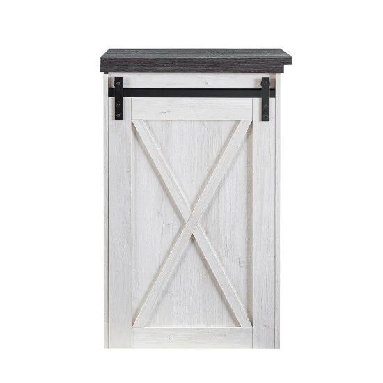 Best reviews of 𧨠Furniture Of America Aimmy Contemporary White Oak Expandable Buffet π― - Image 6