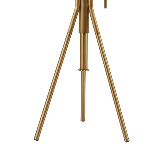 Deals β Furniture Of America Fali Contemporary Metal Accent Tripod Table Lamp Gold π - Image 5