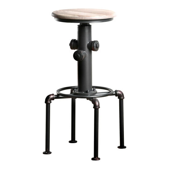 Flash Sale 🔔 Furniture Of America Cess Industrial Black Metal 3-piece Bar Table Set 💯 - Image 6