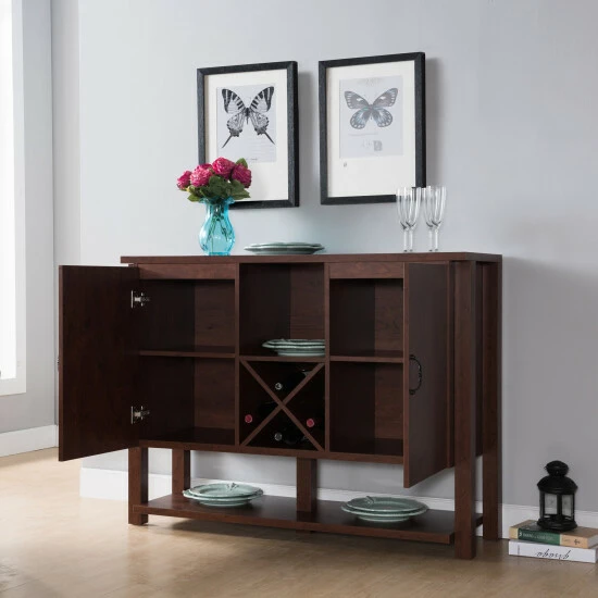 Hot Sale π Furniture Of America Tuch Rustic Brown 47-inch 2-cabinet Dining Server π - Image 2