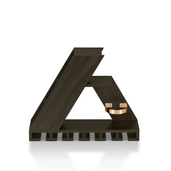 Brand new 🎁 Furniture Of America Tory Modern Wenge Finish Compact Wine Rack ✔️ - Image 5