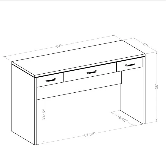 Flash Sale ๐ Furniture Of America Roseanne Luminous White 3-drawer Vanity Table ๐ - Image 4