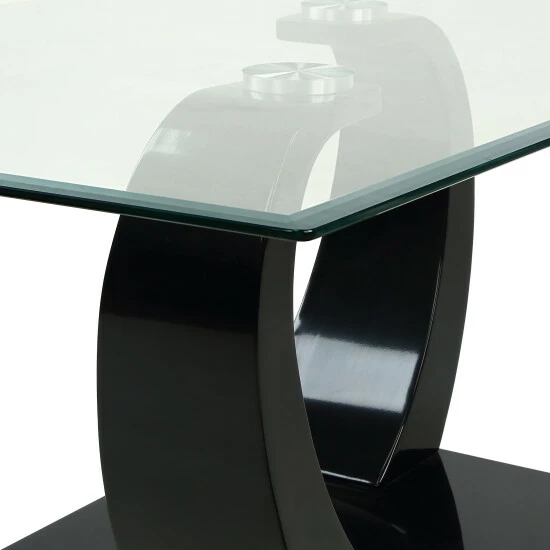 Hot Sale ✔️ Cres Glam Glasstop 2-piece Coffee Table Set By Furniture Of America White ✔️ - Image 6