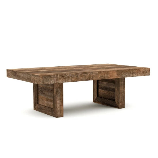 Buy 🤩 Furniture Of America Anaisha Rustic 50-inch Solid Wood Coffee Table ⌛ - Image 4