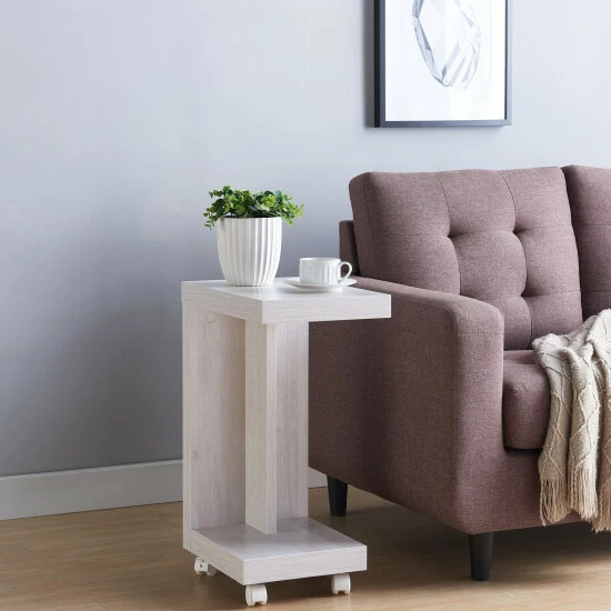 Top 10 🔥 Furniture Of America Otis Modern Mobile 18-inch 1-shelf Side Table Espresso 😉