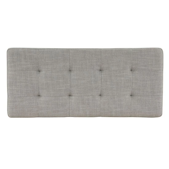 Flash Sale ⭐ Furniture Of America Goneril Transitional Beige Tufted Bench With Ottoman ✨ - Image 6