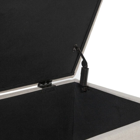 Flash Sale ⭐ Furniture Of America Goneril Transitional Beige Tufted Bench With Ottoman ✨ - Image 7