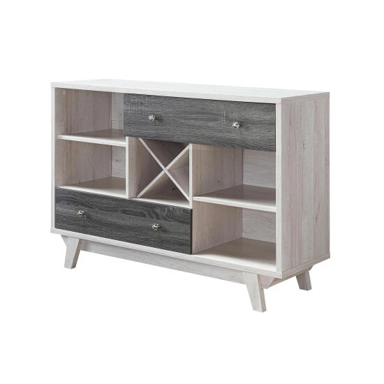 Wholesale π― Furniture Of America Darsan Mid-century Modern 2-drawer Buffet Distressed Grey/white Oak π - Image 7