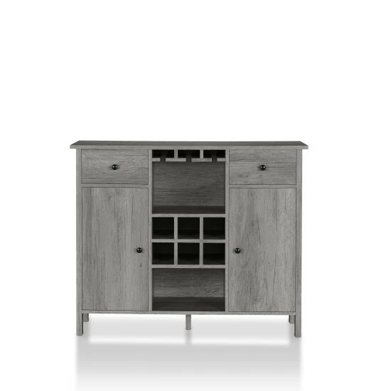 Flash Sale 🥰 Furniture Of America Madrid Contemporary Multi-storage Buffet Wenge 🥰 - Image 2