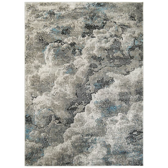 Buy π₯° Furniture Of America Kalmet Contemporary Multi-color Area Rug (5'x7') - 5' X 8'/Surplus Light Grey/grey π― - Image 6