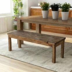 Cheap βοΈ Furniture Of America Sail Rustic Pine Solid Wood Dining Bench π₯°