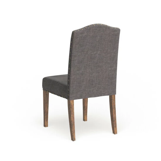 Coupon 🤩 Furniture Of America Yoss Rustic Brown Fabric Dinning Chairs (Set Of 2) 😀 - Image 5