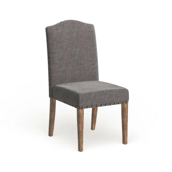 Coupon 🤩 Furniture Of America Yoss Rustic Brown Fabric Dinning Chairs (Set Of 2) 😀 - Image 6