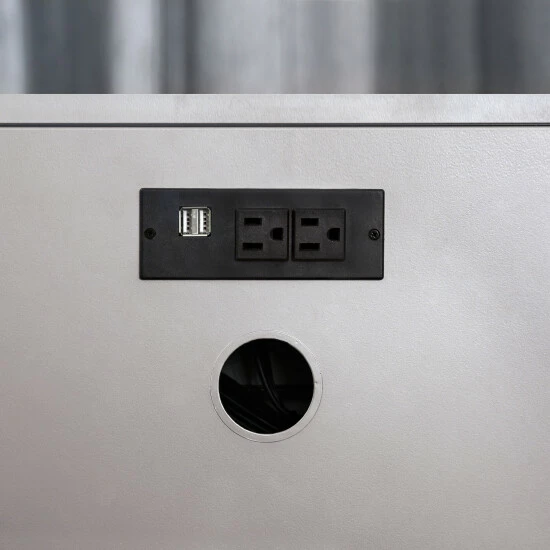 Deals βοΈ Furniture Of America Albee Industrial Queen Hand-Brushed Silver 3-piece Platform Bed Set π― - Image 4