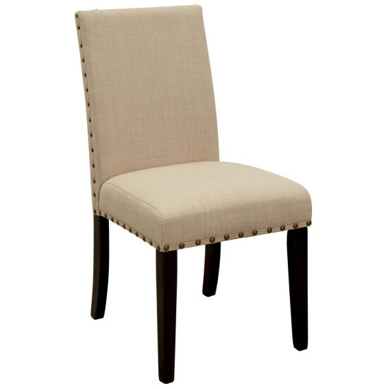 Deals ๐ฅ Furniture Of America Sika Farmhouse Walnut Dining Chairs (Set Of 2) ๐ - Image 3