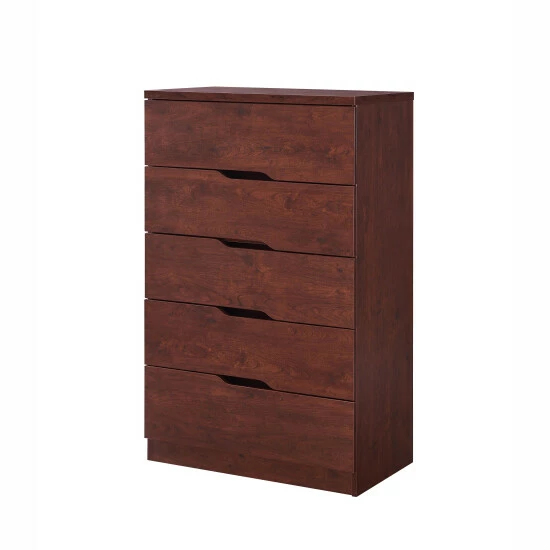 Buy 🤩 Furniture Of America Marlone Contemporary Flush Base 5-drawer Chest White Oak ✔️ - Image 2